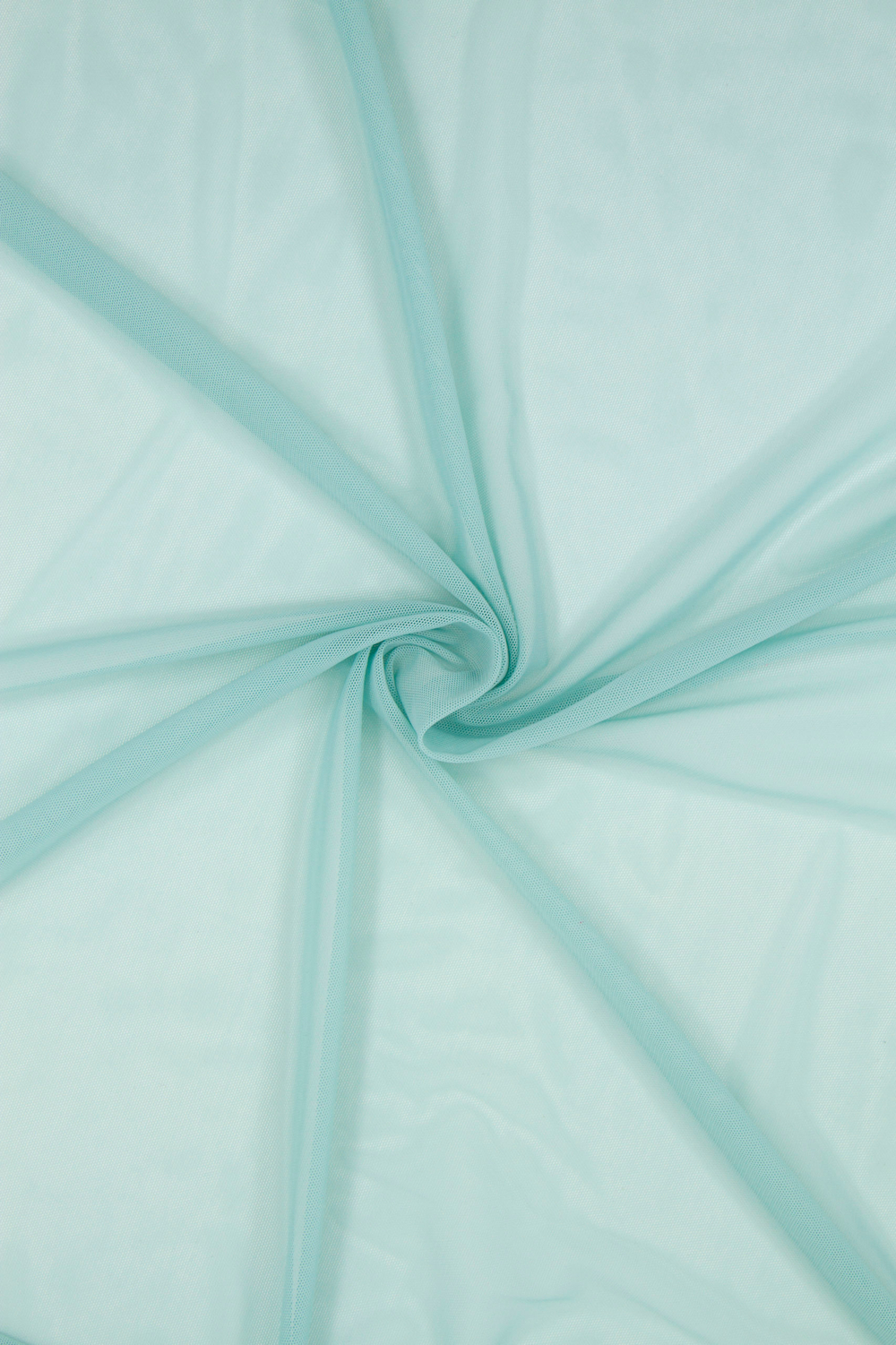 Сетка эластичная пастельно-бирюзовая отрезом 75х50 см (Турция)