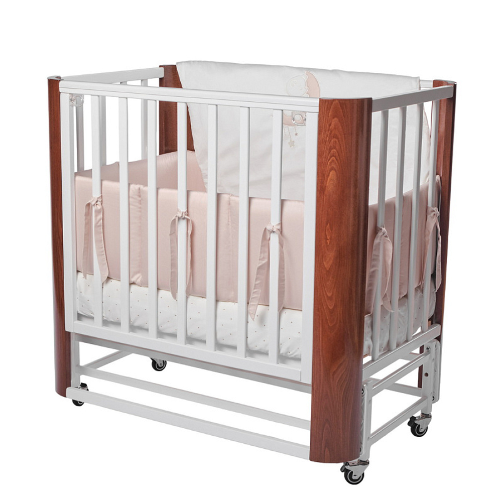 Колыбель Mr Sandman Sandee Белый/Светлый орех