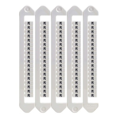 Маркировка для клемм, ширина 5 мм, символ "-", вертикалная ориентация