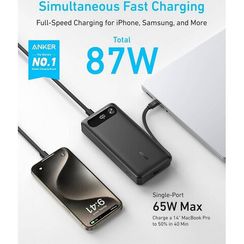 Внешний аккумулятор Anker Powercore Power Bank 20000mAh 87 Вт (A1383H11) Black