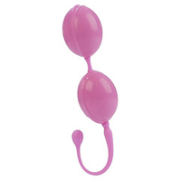 Розовые вагинальные шарики 3,75см California Exotic Novelties LAmour Premium Weighted Pleasure System SE-4649-04-3