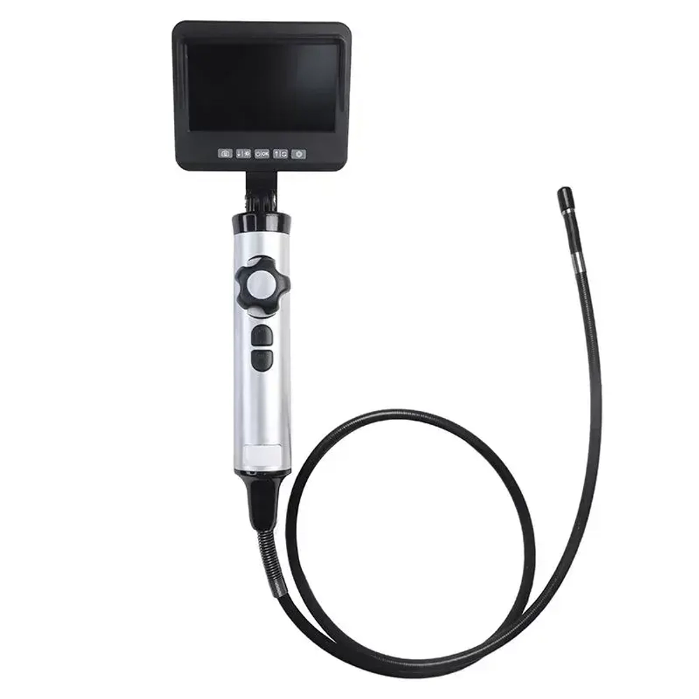 Поворотный эндоскоп 8.5 мм с Дисплеем /автомобильная камера /Бороскоп