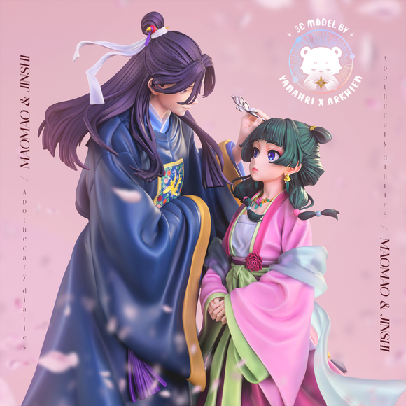 Диорама Маомао и Цзинши Монолог Фармацевта Фигурка Apothecary Diaries /