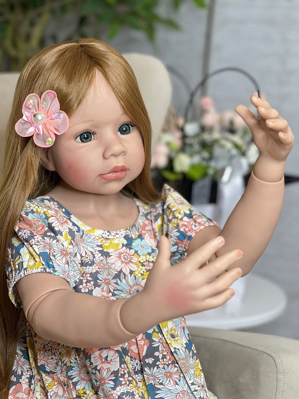 Кукла Реборн ростовая 98см (FA-258)