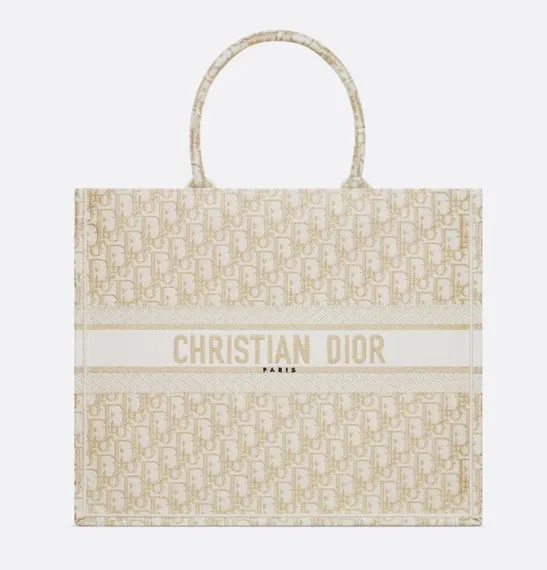 Сумка женская Dior Book Tote, а золотой