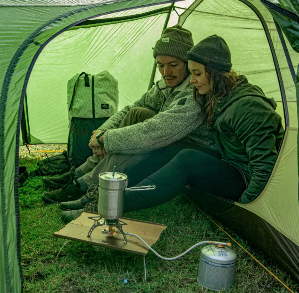 Палатка Naturehike Opalus Si 2-местная, алюминиевый каркас, зеленая