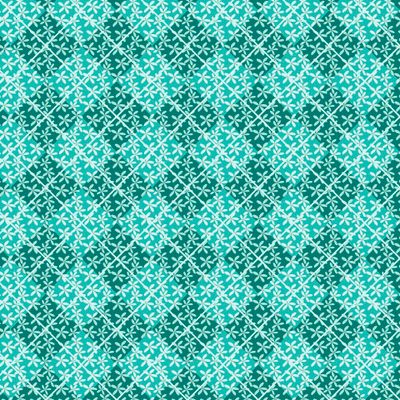 Цветочный аргайл (мятный)