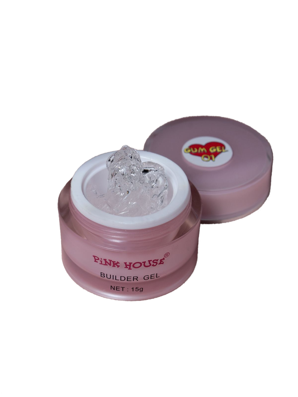Гель-жвачка GUM 01 Pink House 15гр