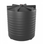 Емкость для технической воды Мультпласт KР-5000 5000 л. вертикальная (1950x1950x2100см;115кг;черный) - арт.552060