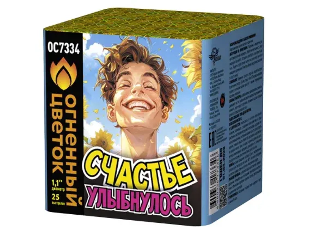 Счастье улыбнулось! (25 залпов, калибр 1,1)