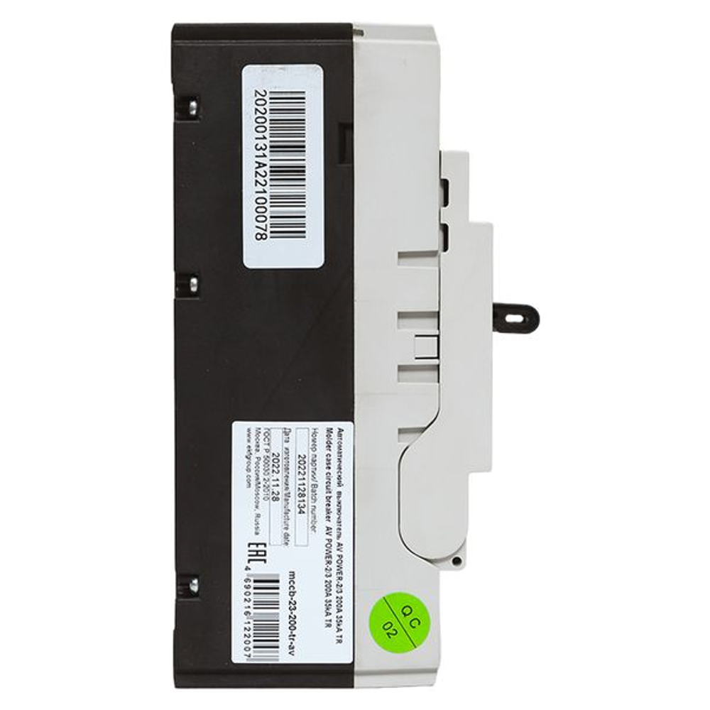 Выключатель автоматический в литом корпусе AV-POWER-2/3 200А 35кА TR EKF (8.00 шт.)
