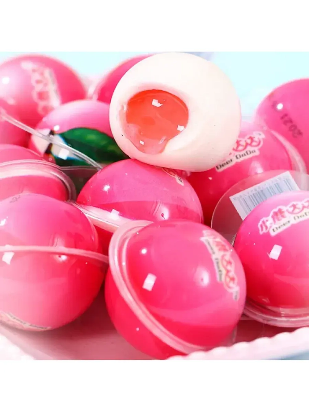 Мармелад Персик с фруктовым джемом 18 г * 15 шт