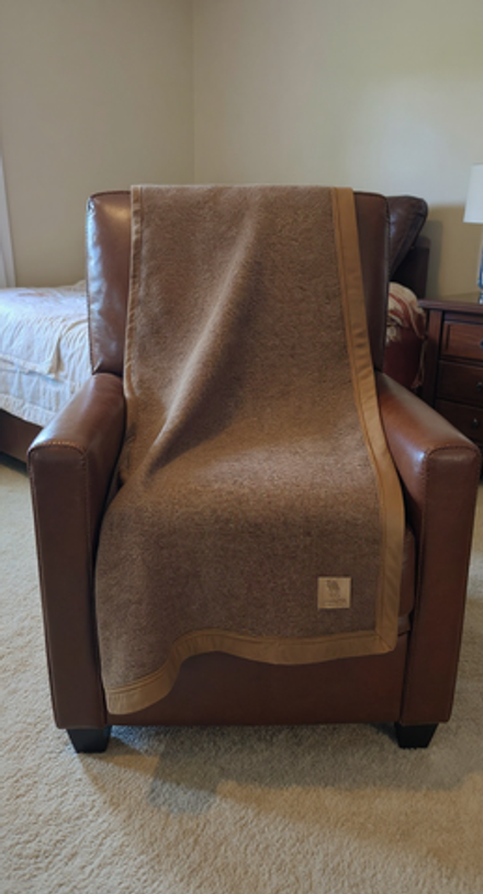 Тканое верблюжье одеяло Монголия 200х220, ЛЕЖЕБОКА, арт 3334-220-5