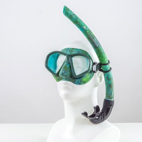 Маска Scorpena M2 Green Camo Зеленый камуфляж