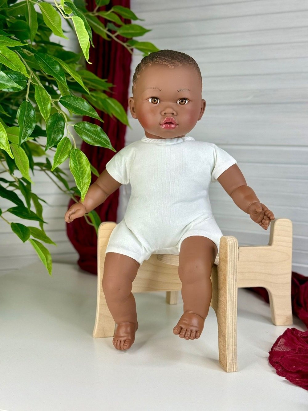 Кукла Nines 40см Alika мягконабивная (N3760K)