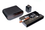 Настольный набор сигарных аксессуаров Gentili SET-SV10-Black-2