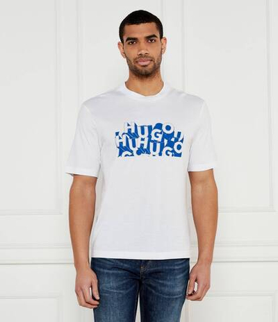 Футболка Nafralo Hugo Blue - белый(50533528)