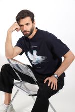 Фуфайка (футболка) мужская Герой-4 Виотекс ТЁМНО-СИНИЙ