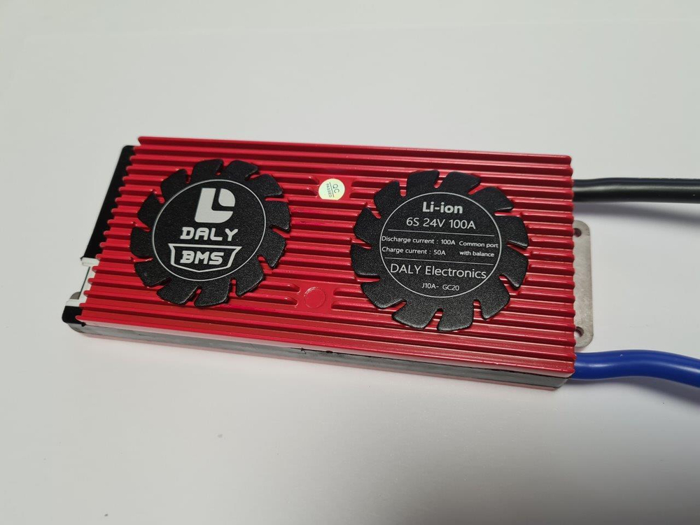 Плата контроля BMS Li-ion 6S 24V 100A