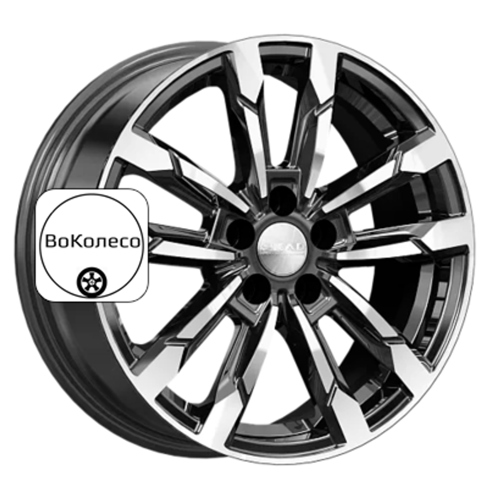 6,5x16/5x100 ET38 D57,1 Кения (КЛ367) Алмаз СКАД