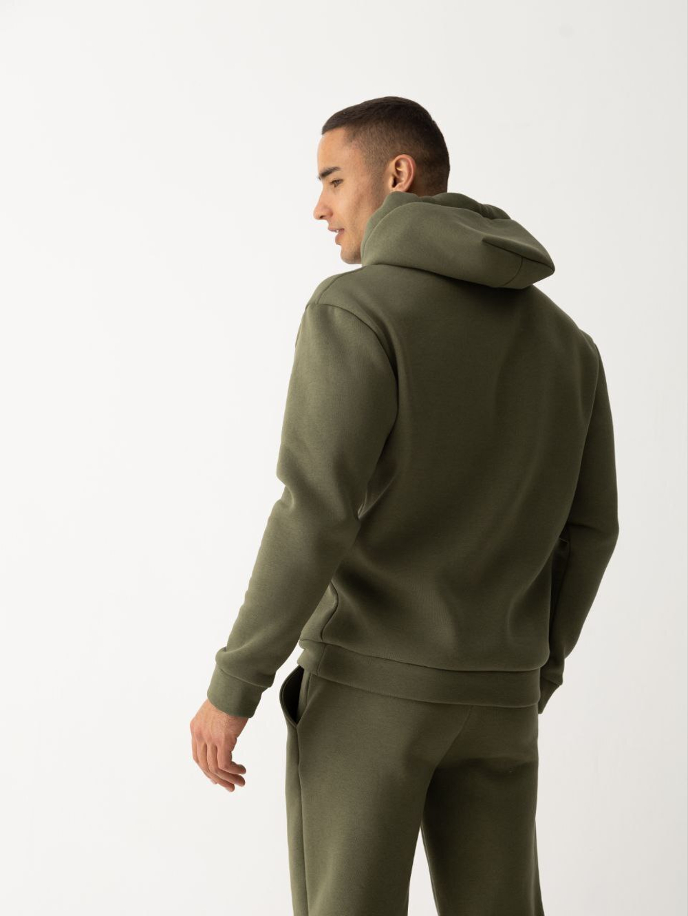 Костюм мужской спортивный теплый. Хаки