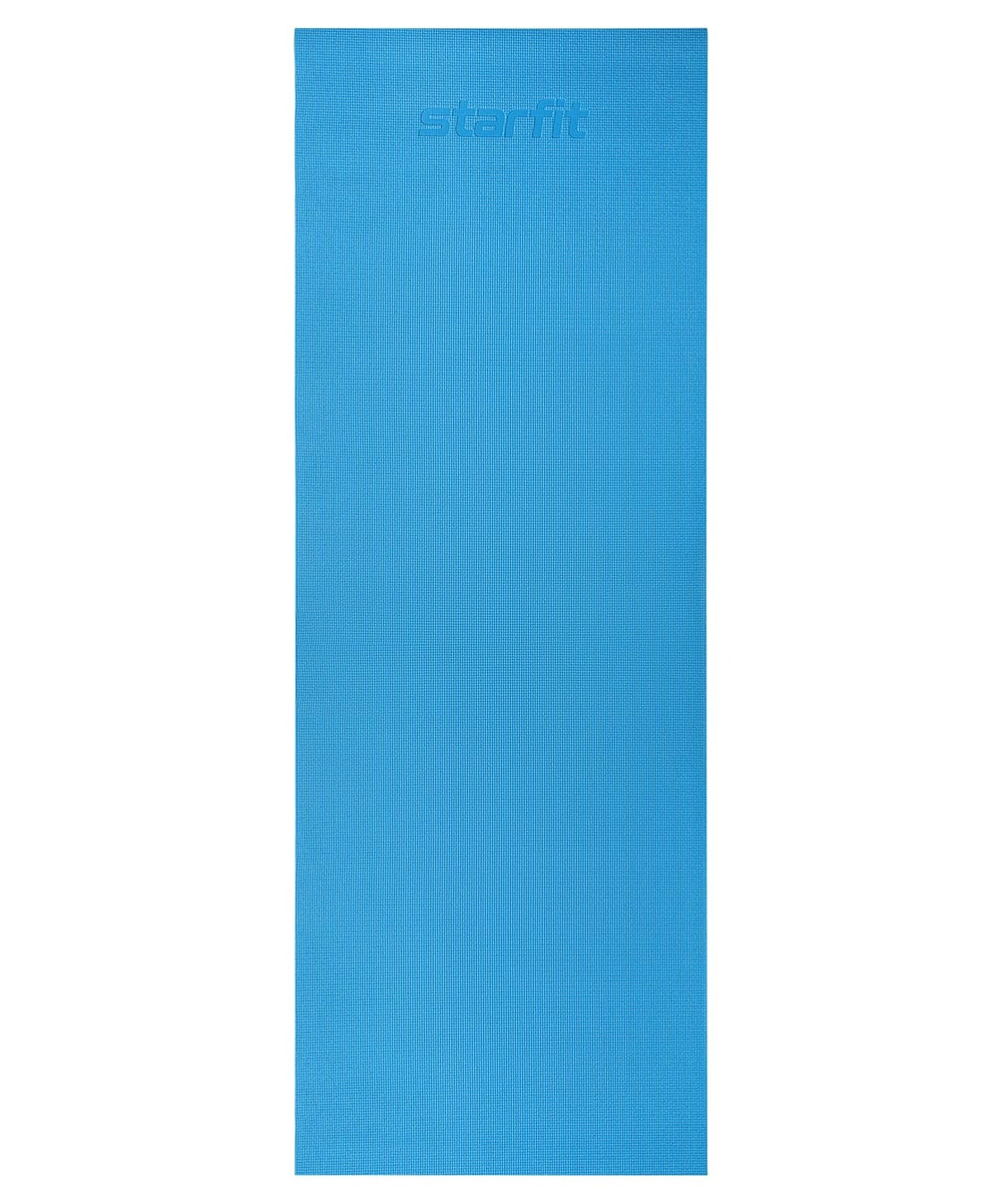 Коврик для йоги и фитнеса FM-101, PVC, 183x61x0,3 см, синий