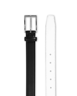 Ремень из итальянской кожи черный