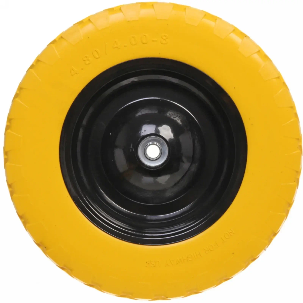 Колесо к тачке 16» 4,00*8 (ось 16мм) вспененный полиуретан