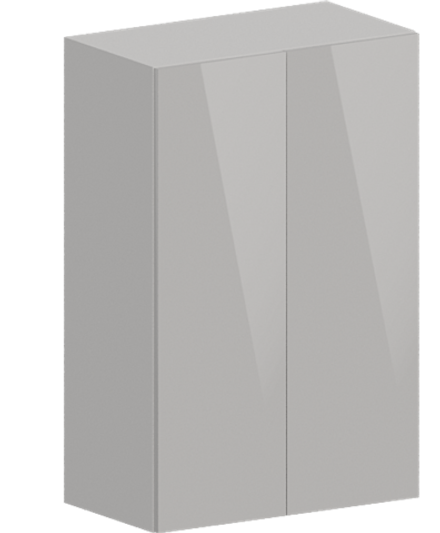 Кухня Модуль ШВ 609 Графит /Белый Глянец