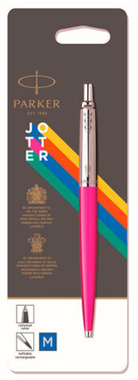 Ручка шариков. Parker Jotter Color корп.розовый M чернила син. блистер