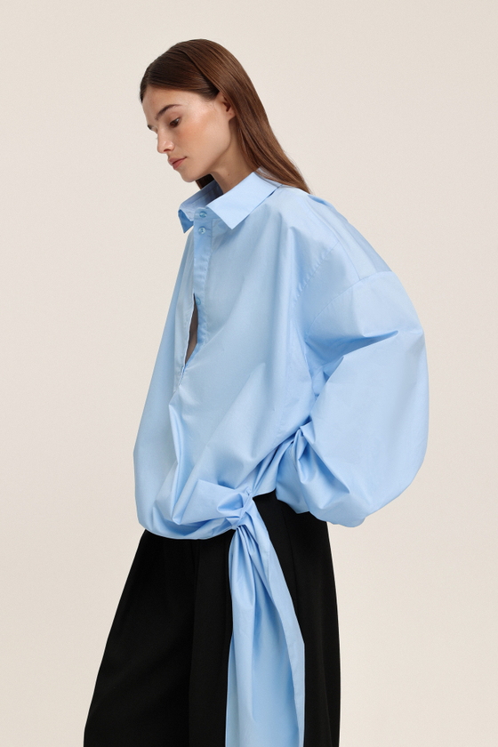 Рубашка с узлом