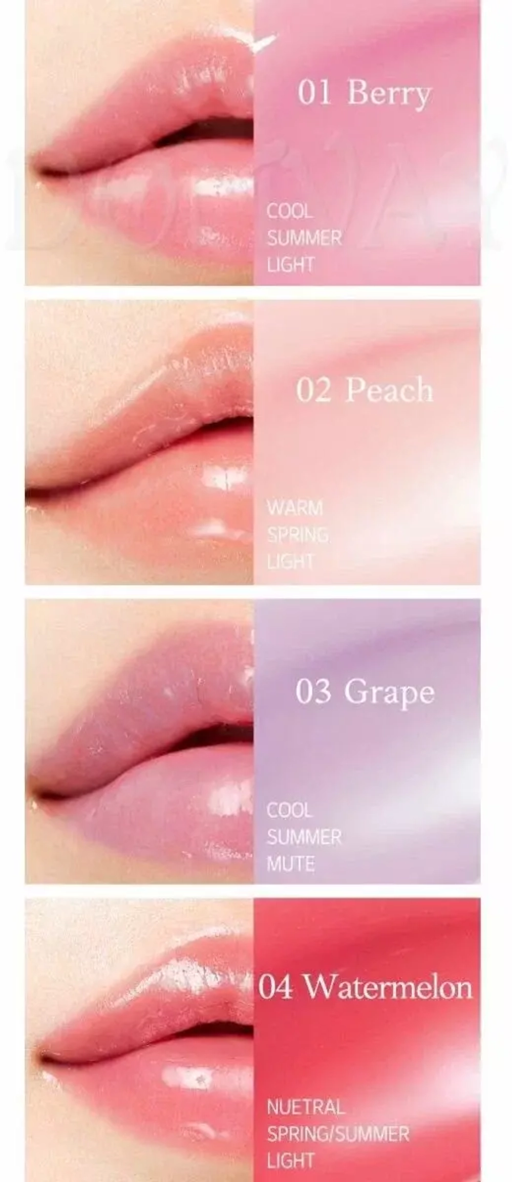 Etude Бальзам для губ с ароматом винограда - Fruity lip balm #03 grape, 10г