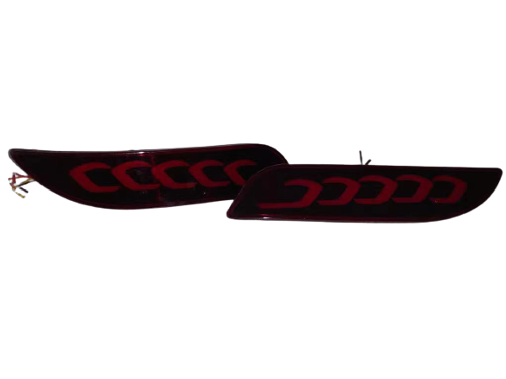 Катафот бампера Lada Priora 2 НЕОН 3-X РЕЖИМ (ML101)