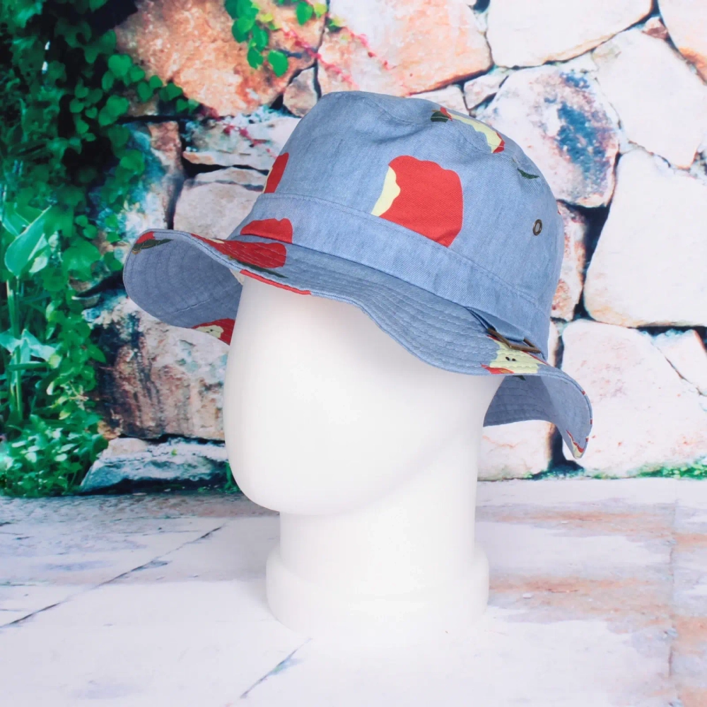 Панама «Яблоко» цвет синий, р58