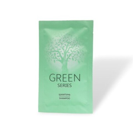 Шампунь "Green Line" 10 мл. в пакетике "саше"/500шт 2533