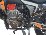 Мотоцикл Regulmoto TE 4 valve oil Черный/ оранжевый