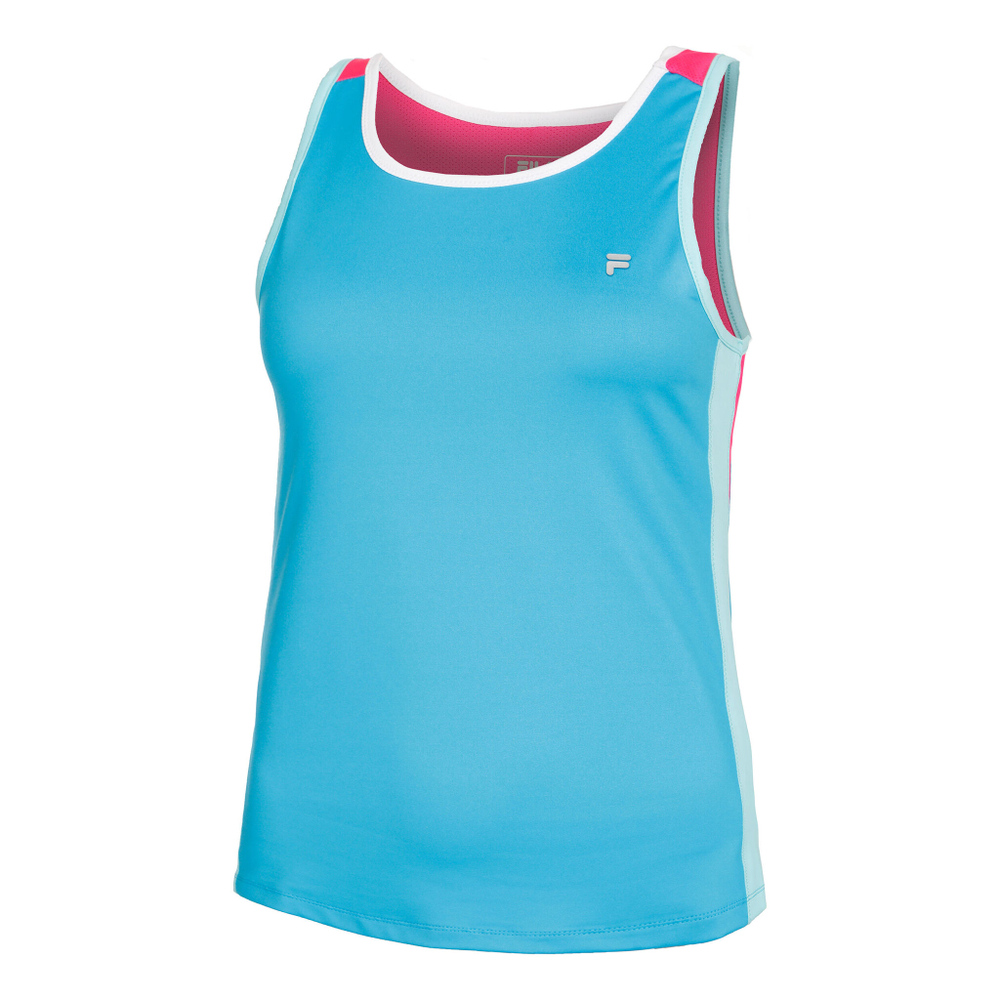 Женская теннисная майка Fila Nela Tank Top Women - Blue, Multicoloured