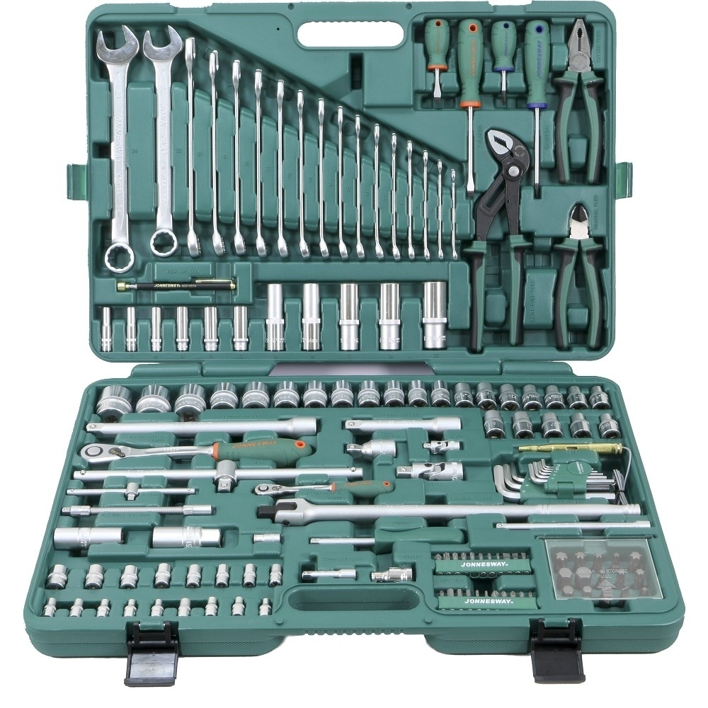 JONNESWAY S04H524142S Набор инструмента универсальный 1/4", 1/2"DR, 142 предмета