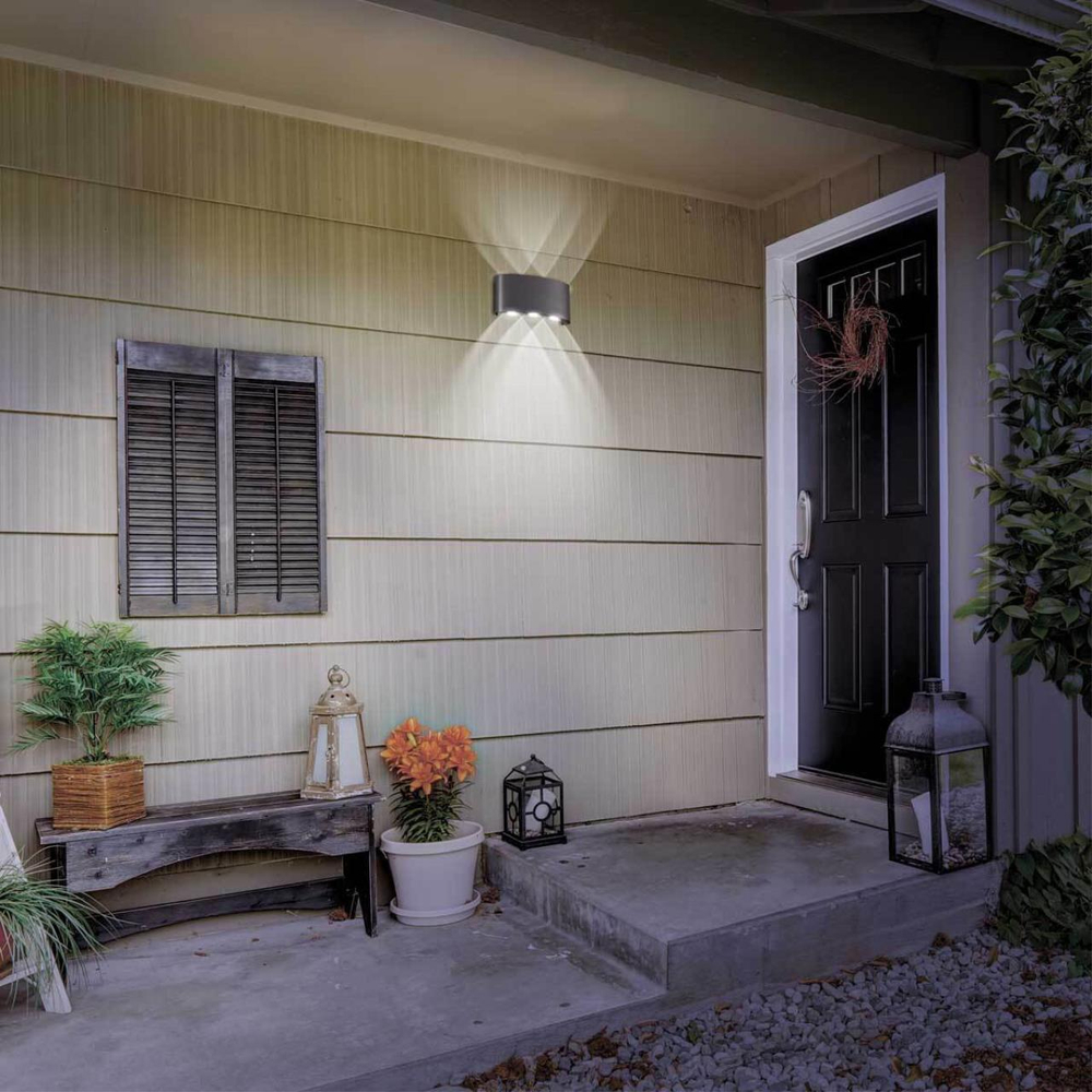 358460 STREET NT20 376 темно-серый  Ландшафтный настенный светильник IP54 LED 4000K 6W 85-265V CALLE