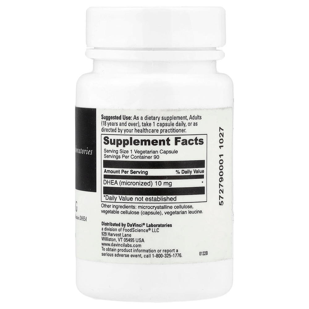 DaVinci Laboratories, Микронизированный DHEA 90 капсул