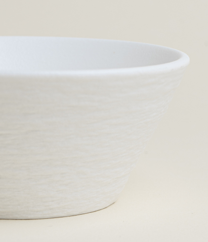 Пиала фарфоровая MATTE d-11 Белая