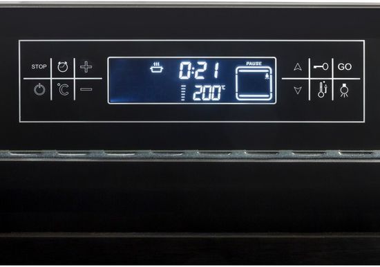 Электрический духовой шкаф Zorg BE11 TT BL черный