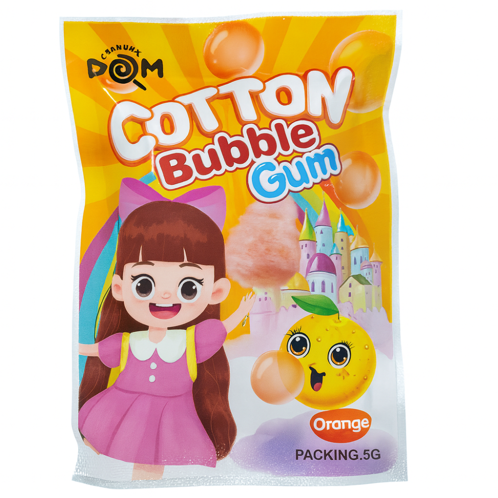 Сладкая вата Сладкий дом Bubble Gum 5 гр