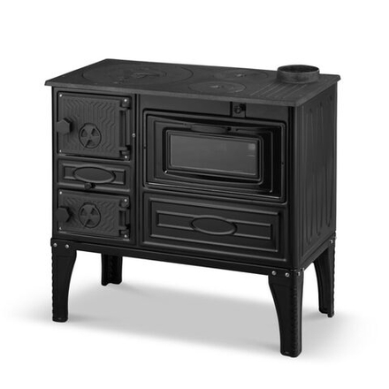 Дровяная кухонная печь Simge Soba 304U