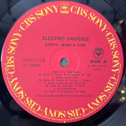 Винтажная виниловая пластинка LP Earth, Wind and Fire, Electric Universe (Japan 1983) (No Obi)