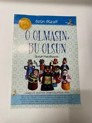 Özün düzəlt. O olmasın, bu olsun