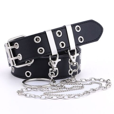 Ремень два ряда люверс с цепью