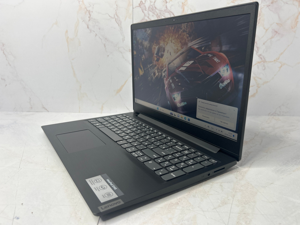 Ноутбук Lenovo IdeaPad S145-15IWL (81MV00HHRU)15.6"/Intel Pentium Gold 5405U/RAM 4 GB/SSD 256GB/Intel UHD Graphics 610/1366*768/TN/Windows 11/Подсветка кл-ры: нет/Черный. Состояние: B1