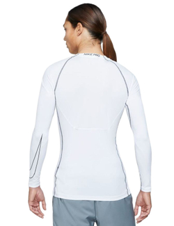 Термобелье Nike Pro Dri-Fit Tight Top LS M - white/black/black