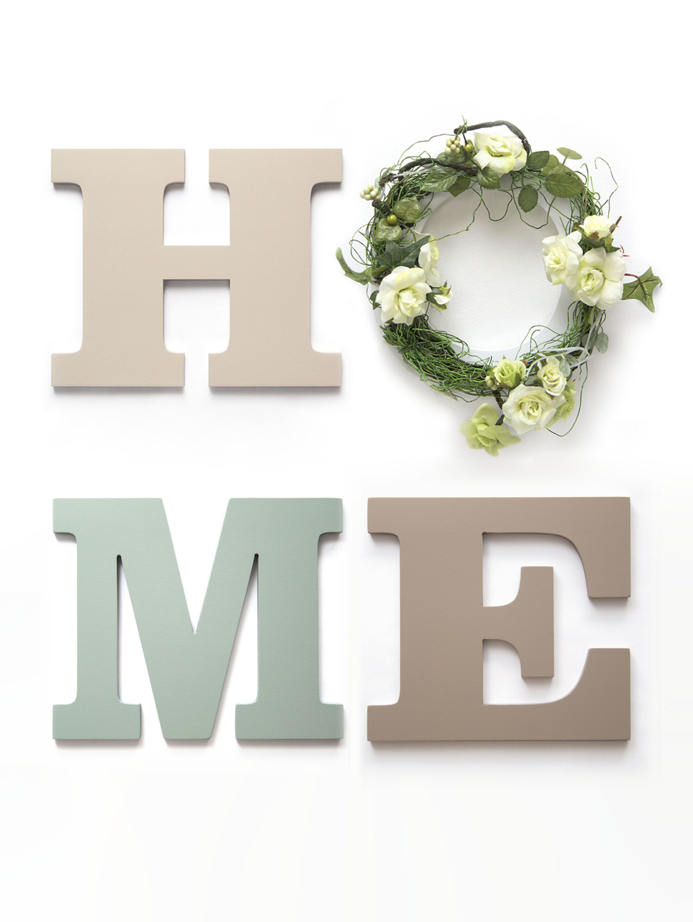 Комплект декоративных букв "HOME"